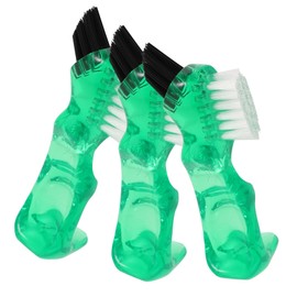 minkissy Portatile Brush Set 3pcs Small Interdental Brush for Oral Care Double-sided for Home Use