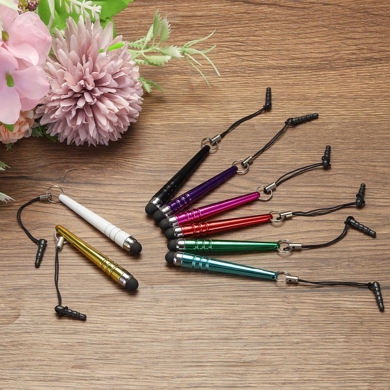 QUARKZMAN 5 Pack Metallic Stylus Touch Screen Stylus Pen Aluminum