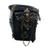 Women Motorcycle Bag PU Leather Steampunk Retro Shoulder Crossbody Bag