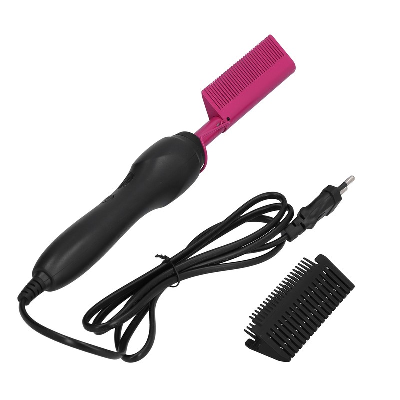 Multifunctional Hair Comb Wet and Dry Hot Heating Curling Straightening