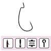 PRO FILSTAR Offset Hook Set of 4 N7/0 - Cheburashka