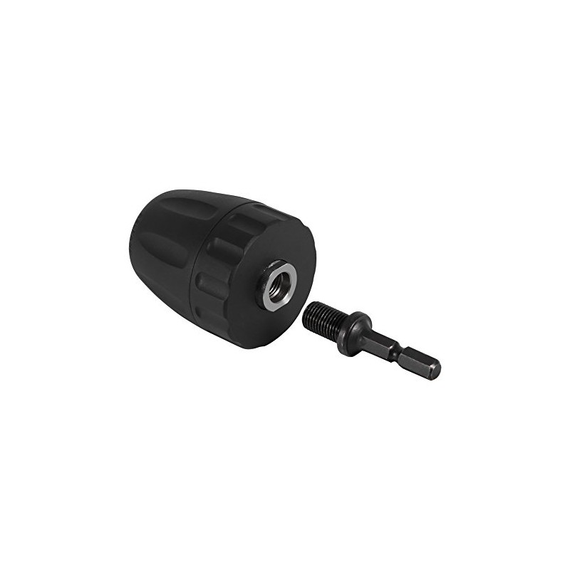 DeWin Chuck Screwdriver, Adapter Drill Bit 3/8-24UNF 0.8-10MM Keyless Drill