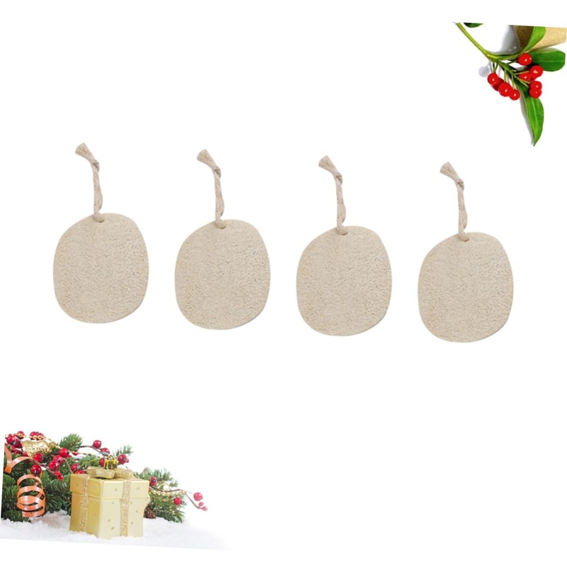 CHILDWEET 4pcs Dishwasher Cloth Pot Brush Loofah Sponge Scrubber Brush