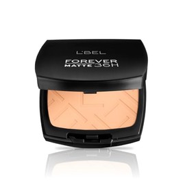 LBel Forever Matte Polvos Compactos 9g  Polvo Facial Matificante de Larga Duración 36H, Control de Brillo y Poros, Ideal para Piel Grasa (Champagne...