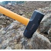10 LB Sledge Hammer with Heavy Duty Construction, 35-Inch Fiberglass