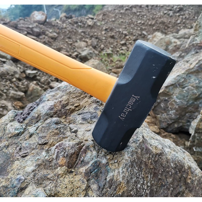 10 LB Sledge Hammer with Heavy Duty Construction, 35-Inch Fiberglass