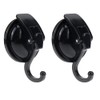 PLCatis Suction Cup with Hooks, Pack of 2, Vacuum Suction