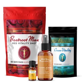 HB Naturals Organic Happy Hormones 4 Him/Her Kit | Balances Hormones & Gives Energy - For Him