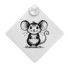 'Happy Baby Mouse' Suction Cup Car Window Sign (CG00028230)