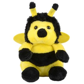 Forest & Twelfth Mini Stuffed Animal, 5" Mini Stuffed Animals for Kids, Plush Toy Beanies, Small Stuffed Animal Soft Toys for Toddlers, Great Party Favors, Birthday Gift (Bumblebee)