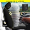 RAWAKORW Car Seat Covers Fit for Volkswagen VW Tiguan 2009-2023