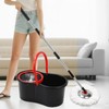 Spin Mop and Bucket with Wringer Set, 360° Spinning Mop