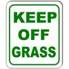 KEEP OFF GRASS Aluminum Composite Outdoor Sign 20" x24"