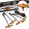SEVEN SPARTA 4 PCS Grill Led Lights Compatible with Toyota