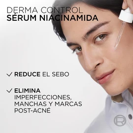 L'Oréal Paris Men Expert Derma Control Serum for Impurities with Niacinamide and Salicylic Acid, Removes Stains and Marks After Acne