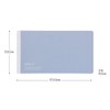 King Jim EY9043-BG Notebook Emily Horizontal Notebook Blue Gray