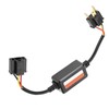 2pcs Car LED Headlight Decoder Radio Audio Anti Interference Error