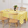 XWZO Checkered Table Cloths Rectangular 60 x 120 Inch -