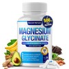 DECENT NATURE- “Glicinato de Magnesio 525mg Suplemento Elemental de Magnesio