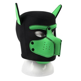 Neoprene Puppy Face Muzzle Dog Hood Mask Play Hoods