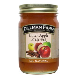 Dillman Farm Dutch Apple Preserves, 16oz (Pack of 6)