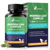 Moringa Turmeric Capsules, Femmetra 10-in-1 Moringa Leaf Complex, Energy, Skin,