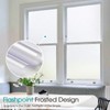 Coavas Window Privacy Film Frosted Glass Window Clings Heat Blocking