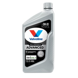 Valvoline Advanced Full Synthetic SAE 0W-20 Motor Oil 1 QT