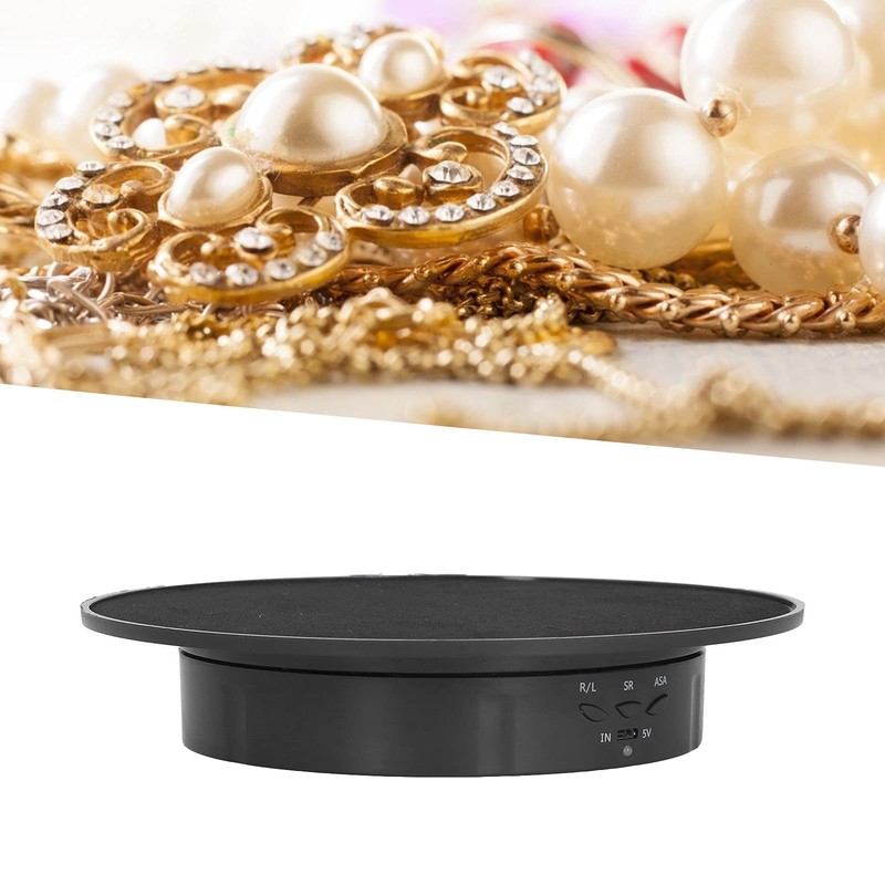 Motorised Rotating Display Stand, 20 cm Diameter, Load 8 kg,
