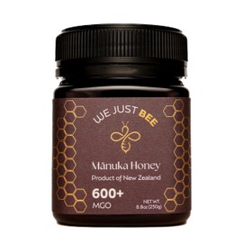 Raw Manuka Honey MGO 600+ | Premium New Zealand Honey – Supports Wellness with Natural Properties | 100% Pure, Sustainably Sourced | Ideal for Tea, Toast, & More – 250g/8.8oz