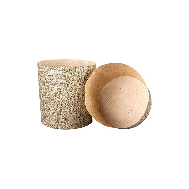 Paper Panettone Baking Mould, Pack of 10