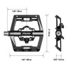 Funn Mamba MTB Clipless Pedals, Single Sided Clip, SPD Cleats