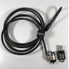Kensington Slim MicroSaver - Security cable - black - 1.8