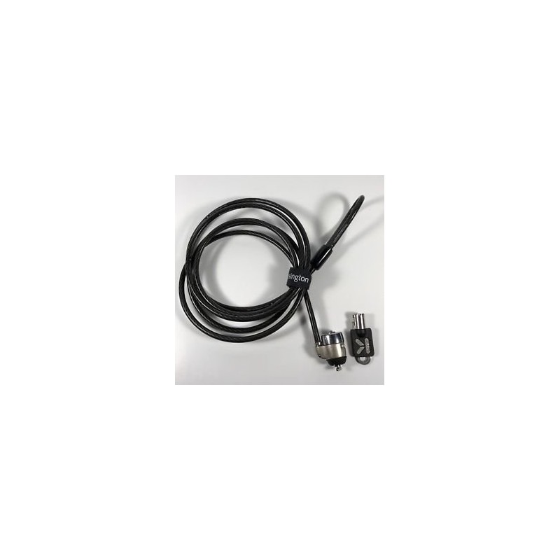 Kensington Slim MicroSaver - Security cable - black - 1.8