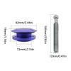 Riloer Aluminum 2.44 inches Diameter Universal Quick Latch Hood Pins,