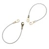 Rear Tailgate Cable, 2PCS Tailgate Cable Hook 53045-1065 Replacement for