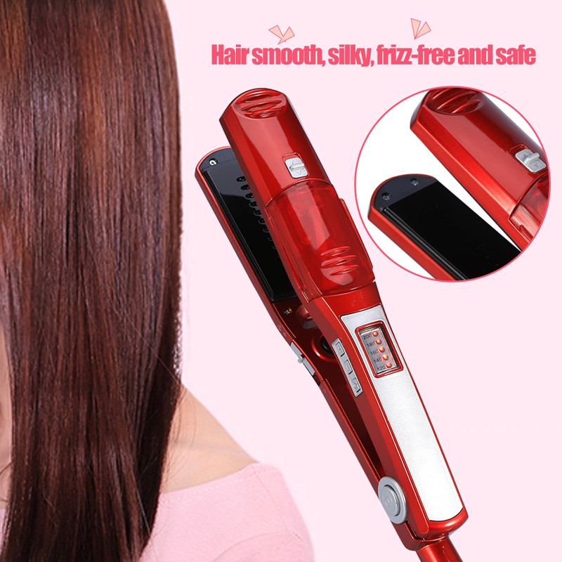 Kemei LED Temperature Display Hair Straightener Hair Straightening Flat Iron