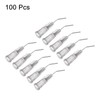 HARFINGTON 100pcs Blunt Tip Dispensing Needles, 22 Gauge 45 Degrees