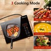 Single Burner Electric Cooktop 110V, Nefaracy Portable Electrical Stove 1800W