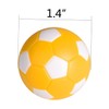 Kisangel Table Football Ball Accessories 6pcs Mini Replacement Foosballs for
