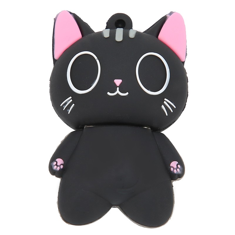 Cartoon Cat Pattern USB Flash Drive Data Picture Music Movie