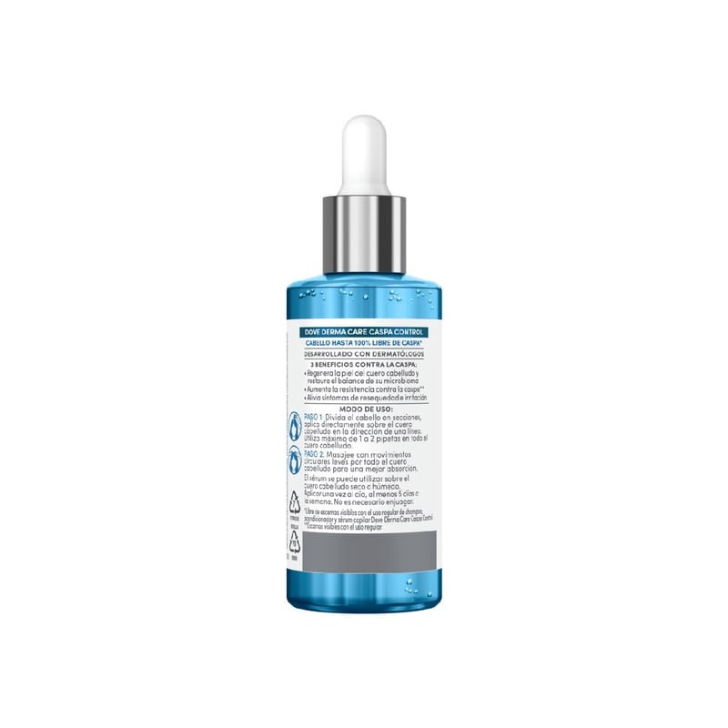 Serum capilar Dove Derma Care fuerza caspa control con niacinamida
