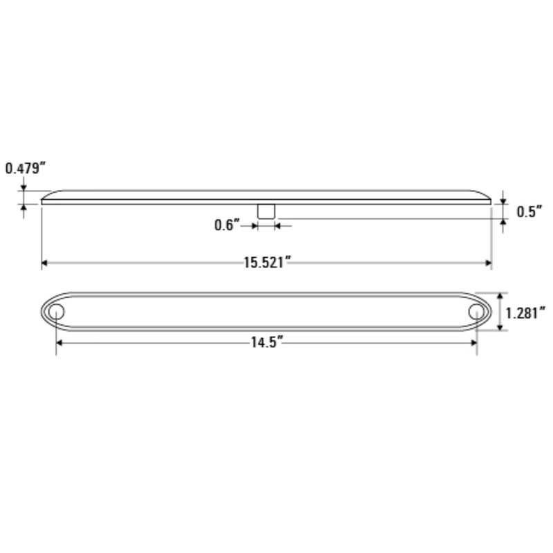 Tecniq New OEM Low Profile Auxiliary Light, T10-LC00-1