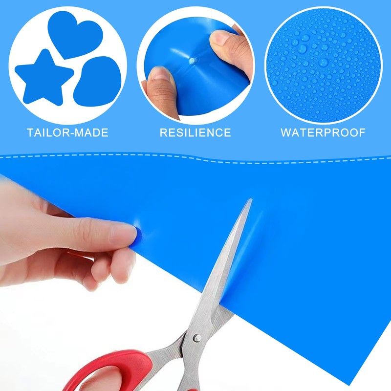 EPDPLAY Exlarge Pool Liner Repair Patch - 4.1ft x 2.8ft
