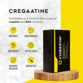 Micronized Creatine Monohydrate + GAA | Increase Strength, No Water Retention | Boosts Memory & Focus | Single-Serve Packets | 60 Sachets, 30 Servings | (Sachets, Unflavored)