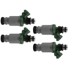 ROADFAR 4Pcs 2 Holes Automotive engine Fuel Injectors Compatible for 1992-2000 for Toyota for Camry 2.2L, 1998-2000 for Toyota for RAV4 2.0L, 1999-2000 for Toyota for Solara 23250-74100