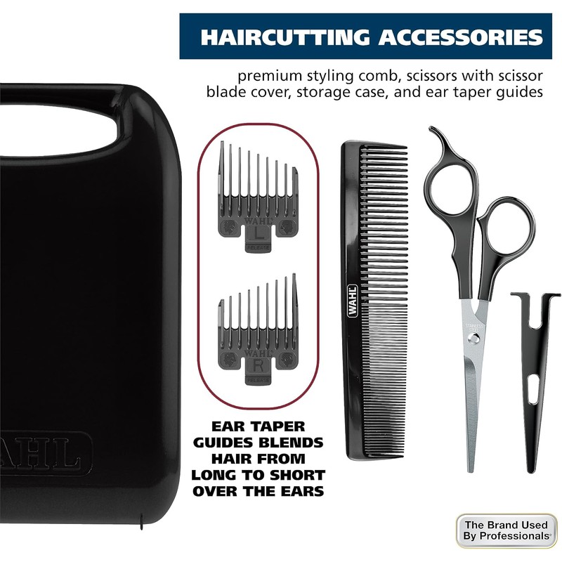 Wahl Home Haircutting Kit With Color Guards