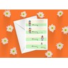 Funny Golf Note Card Pack - Bad Shot, pees on