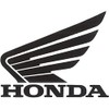Toyo Mark HONDA Wing Genuine Decal Sticker Left Direction Black