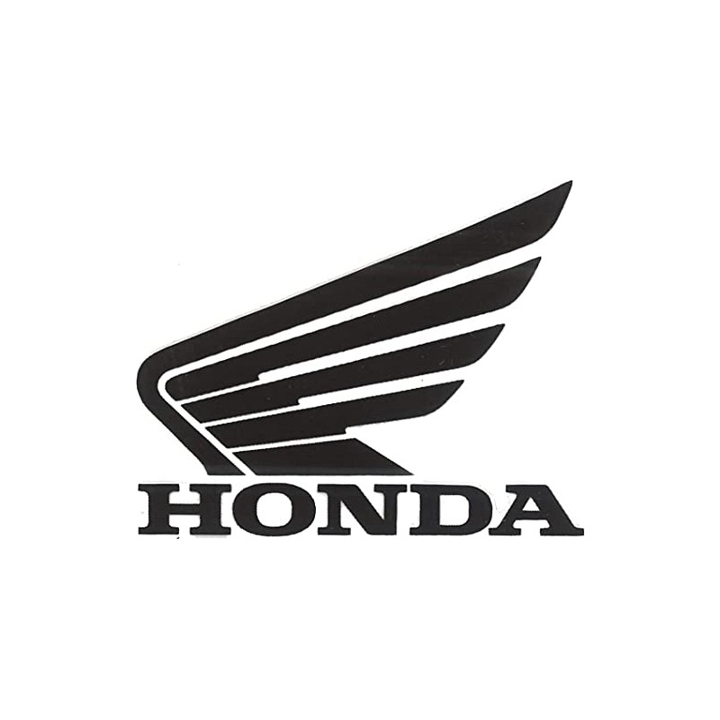 Toyo Mark HONDA Wing Genuine Decal Sticker Left Direction Black